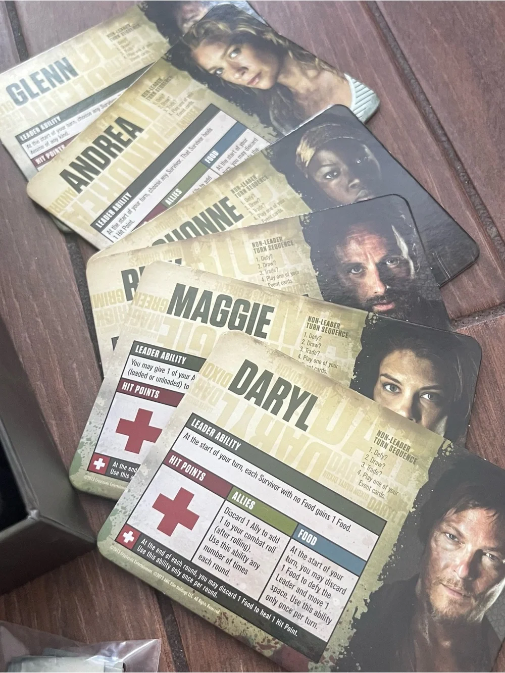 The Walking Dead Cryptozoic The Best Defense Board Game